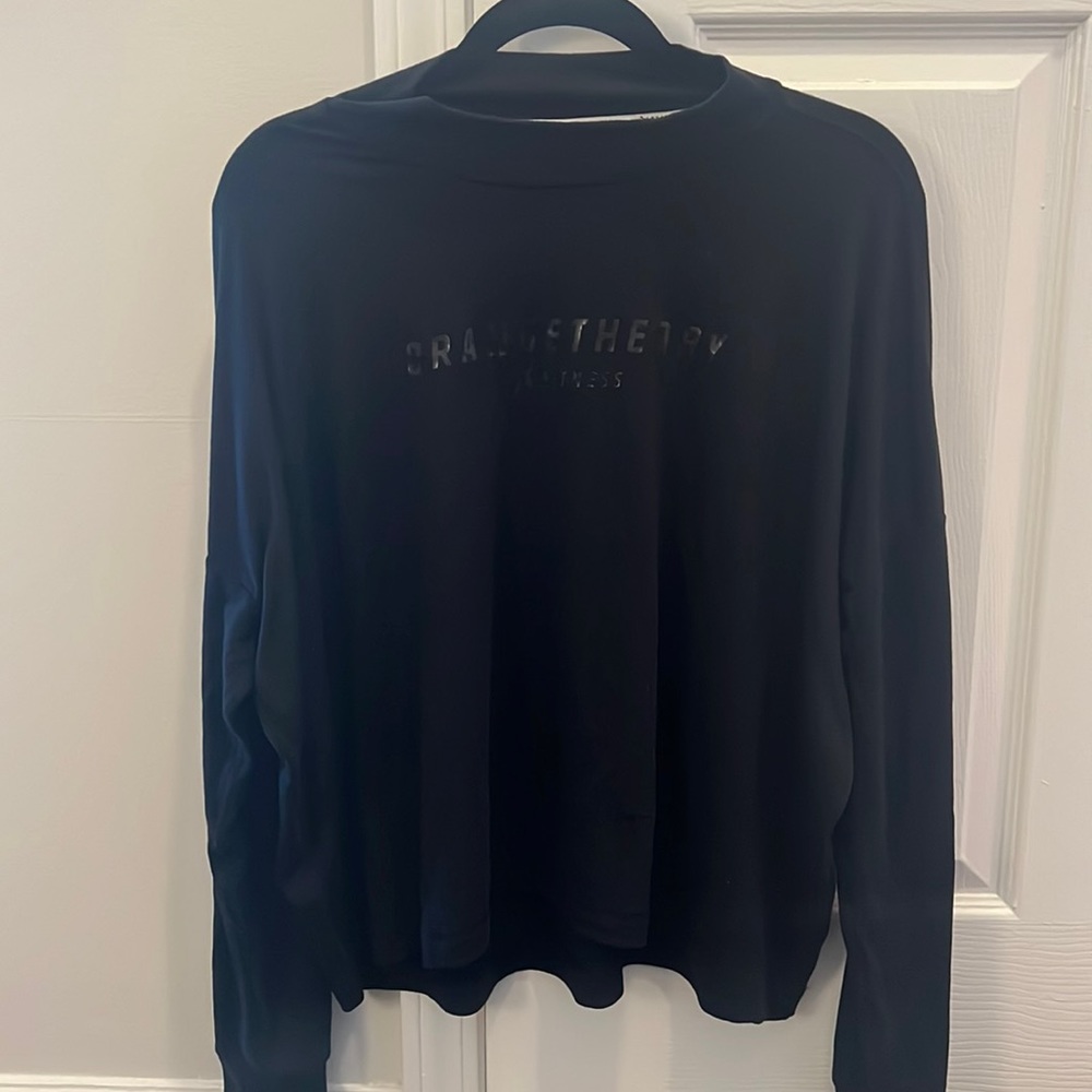 orange theory fitness mock neck long sleeve